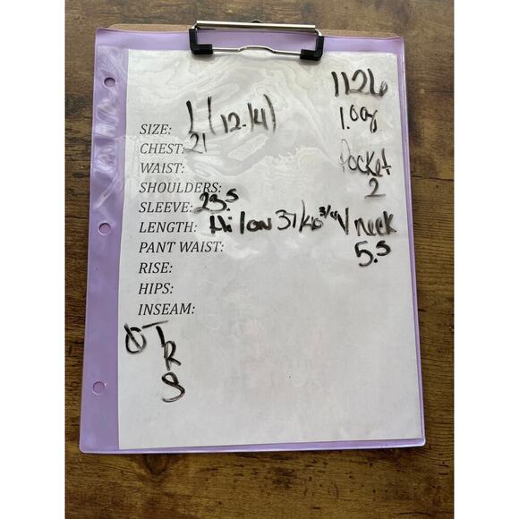 Time And Tru Womens L(12-14) Blue Chambray Pockets VNeck LongSleeve Hobo Dress - Picture 8 of 8